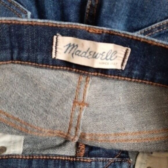 MADEWELL High Rise Skinny Jeans Sz 25 - Picture 6 of 8